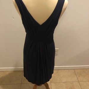 Ann Taylor Loft Navy sleeveless dress
